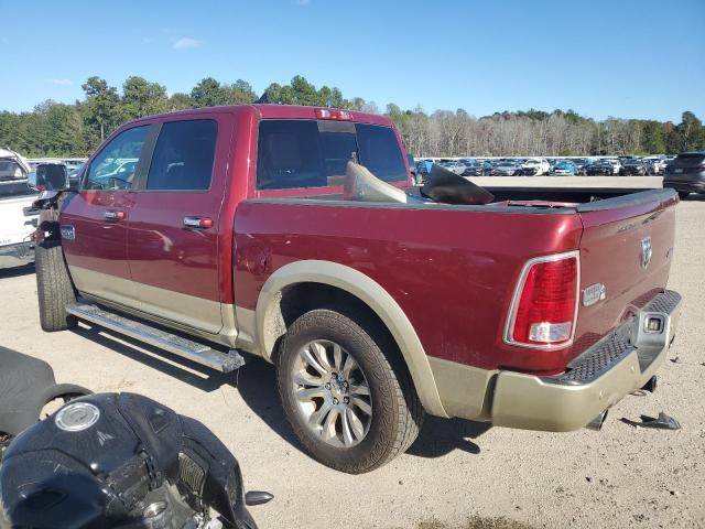 1C6RR7PTXES106299 - 2014 RAM 1500 LONGHORN BURGUNDY photo 2