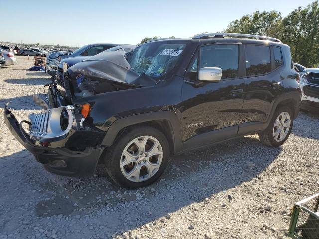 ZACCJADB6JPH99550 - 2018 JEEP RENEGADE LIMITED BLACK photo 1