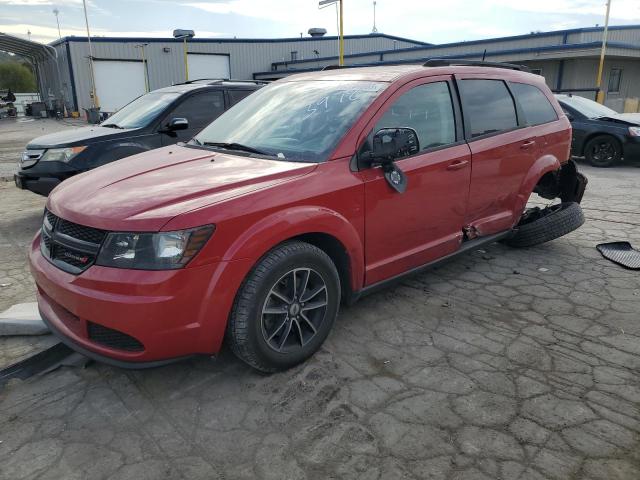 3C4PDCAB1JT473978 - 2018 DODGE JOURNEY SE RED photo 1