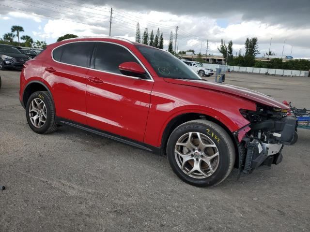 ZASPAKAN3K7C44504 - 2019 ALFA ROMEO STELVIO RED photo 4