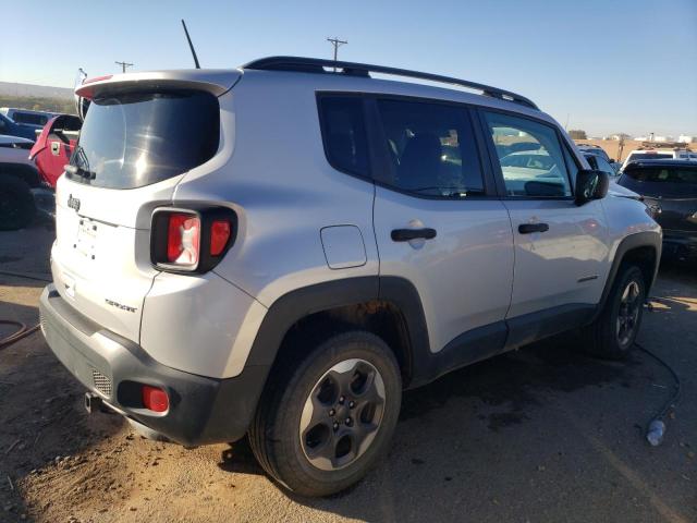 ZACCJBABXJPH65752 - 2018 JEEP RENEGADE SPORT SILVER photo 3