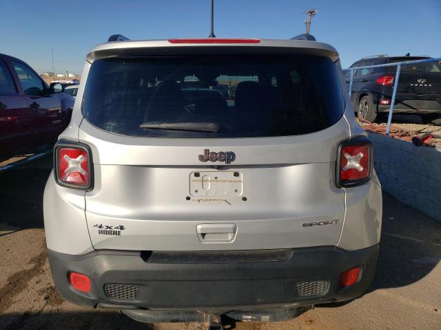 ZACCJBABXJPH65752 - 2018 JEEP RENEGADE SPORT SILVER photo 6