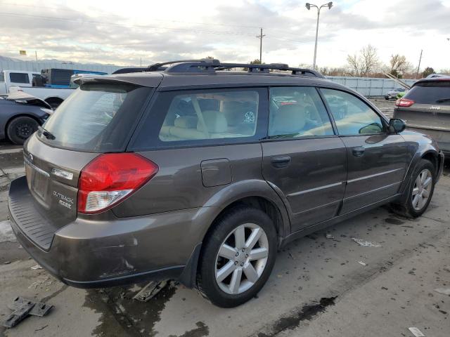 4S4BP61C687340526 - 2008 SUBARU OUTBACK 2.5I BROWN photo 3