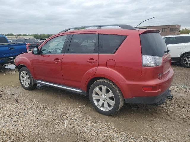 JA4JT3AW6DU020813 - 2013 MITSUBISHI OUTLANDER SE RED photo 2