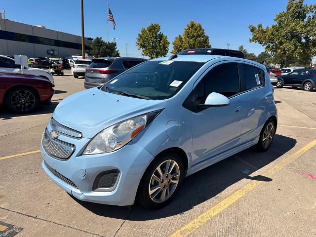 KL8CK6S05FC735791 - 2015 CHEVROLET SPARK EV 1LT BLUE photo 2