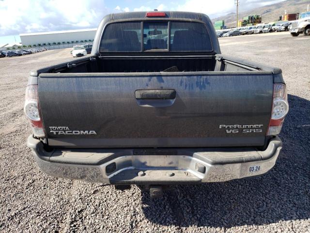 3TMJU4GN3AM092155 - 2010 TOYOTA TACOMA DOUBLE CAB PRERUNNER GRAY photo 6