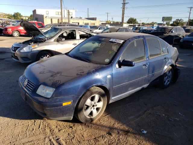 3VWSE69MX2M146423 - 2002 VOLKSWAGEN JETTA GLS BLUE photo 1