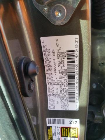 3TMJU4GN6EM169395 - 2014 TOYOTA TACOMA DOUBLE CAB PRERUNNER GRAY photo 12