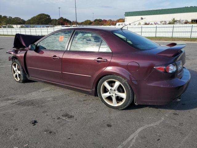 1YVHP80C185M01072 - 2008 MAZDA 6 I BURGUNDY photo 2