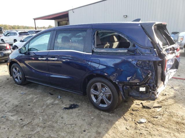 5FNRL6H59PB076667 - 2023 HONDA ODYSSEY EX BLUE photo 2