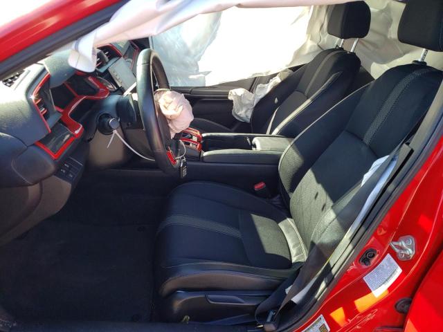 2HGFC2F8XKH593165 - 2019 HONDA CIVIC SPORT წითელი ფოტო 7