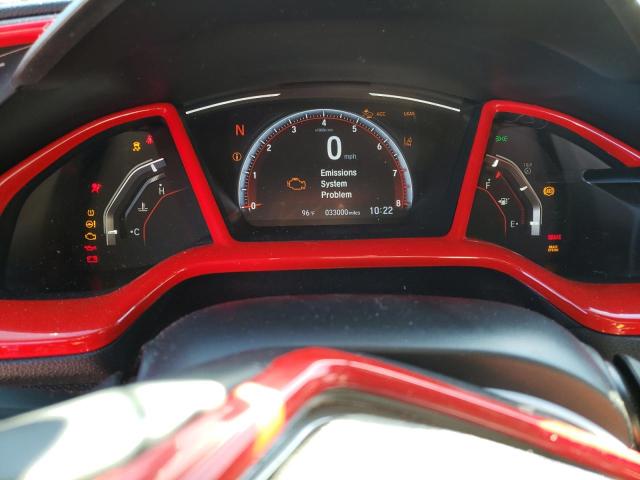 2HGFC2F8XKH593165 - 2019 HONDA CIVIC SPORT წითელი ფოტო 9