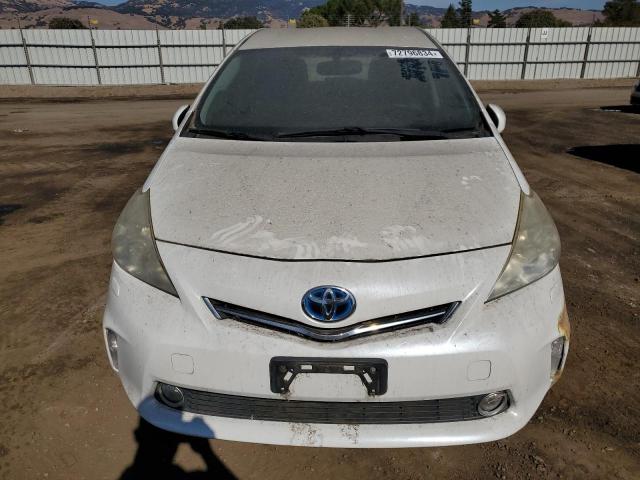 JTDZN3EU1C3054254 - 2012 TOYOTA PRIUS V WHITE photo 5