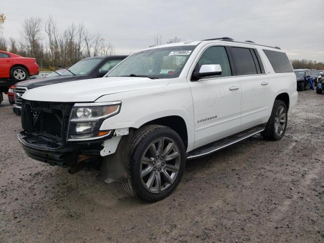 1GNSKJKCXGR132387 - 2016 CHEVROLET SUBURBAN K1500 LTZ WHITE photo 1