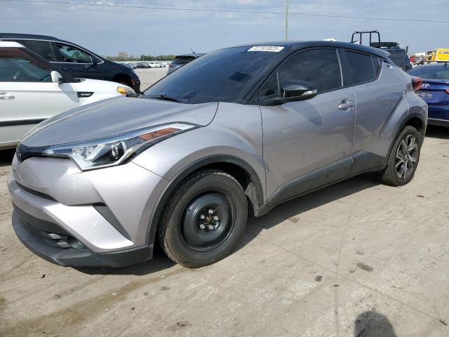 JTNKHMBXXK1059620 - 2019 TOYOTA C-HR XLE GRAY photo 1