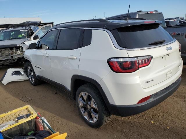 3C4NJDCBXKT843152 - 2019 JEEP COMPASS LIMITED WHITE photo 2