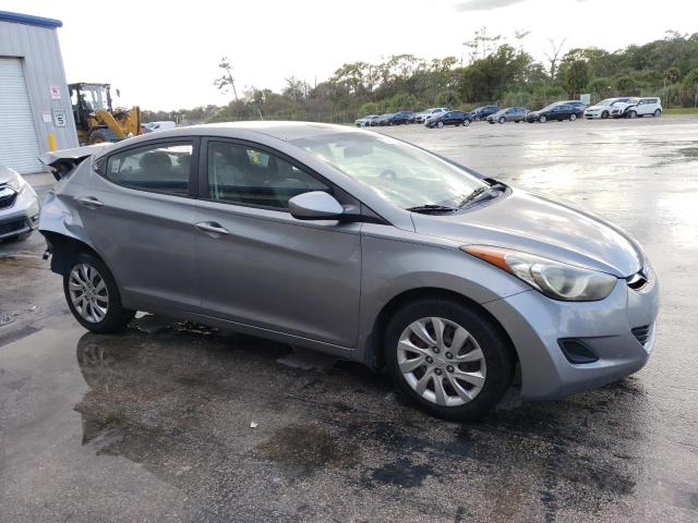 KMHDH4AE1DU553438 - 2013 HYUNDAI ELANTRA GLS SILVER photo 4