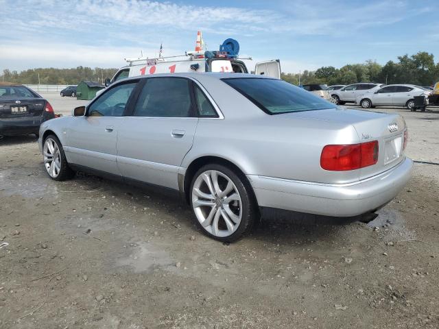 WAUML54D61N009127 - 2001 AUDI A8 L QUATTRO SILVER photo 2