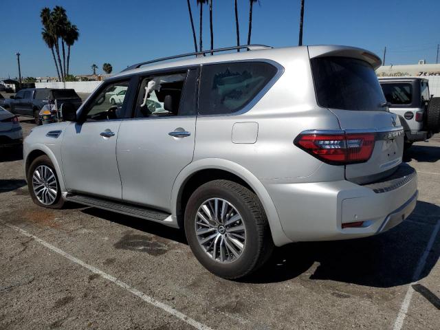 JN8AY2BC8P9181326 - 2023 NISSAN ARMADA SL SILVER photo 2