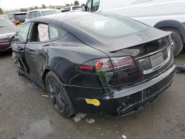 5YJSA1E64NF480531 - 2022 TESLA MODEL S Սև լուսանկար 2