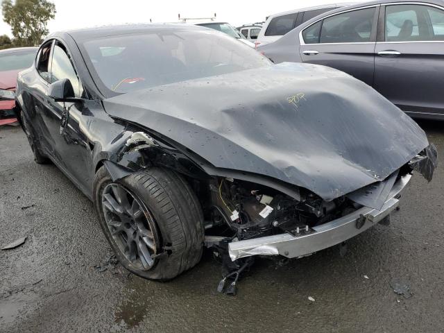 5YJSA1E64NF480531 - 2022 TESLA MODEL S Սև լուսանկար 4