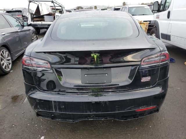 5YJSA1E64NF480531 - 2022 TESLA MODEL S Սև լուսանկար 6