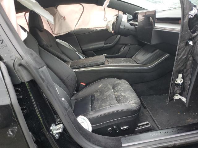 5YJSA1E64NF480531 - 2022 TESLA MODEL S Սև լուսանկար 7