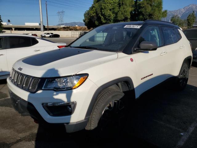 3C4NJDDB1MT550306 - 2021 JEEP COMPASS TRAILHAWK WHITE photo 1