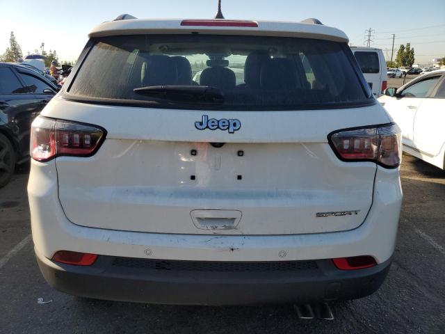 3C4NJDDB1MT550306 - 2021 JEEP COMPASS TRAILHAWK WHITE photo 6