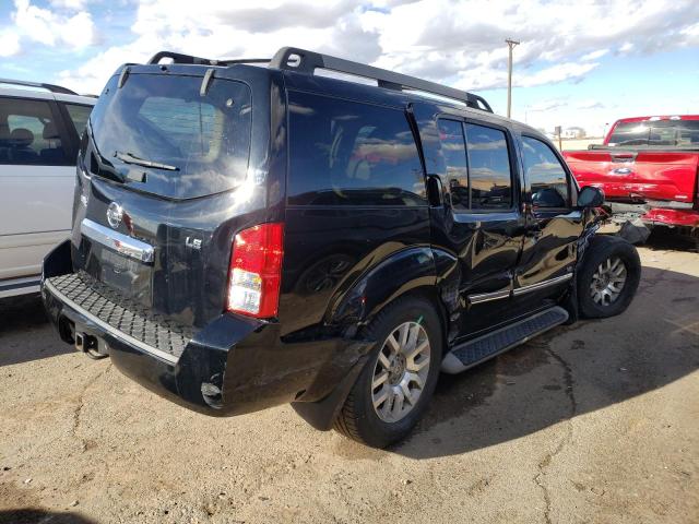 5N1BR1NB4BC623553 - 2011 NISSAN PATHFINDER LE 黑色 照片 3