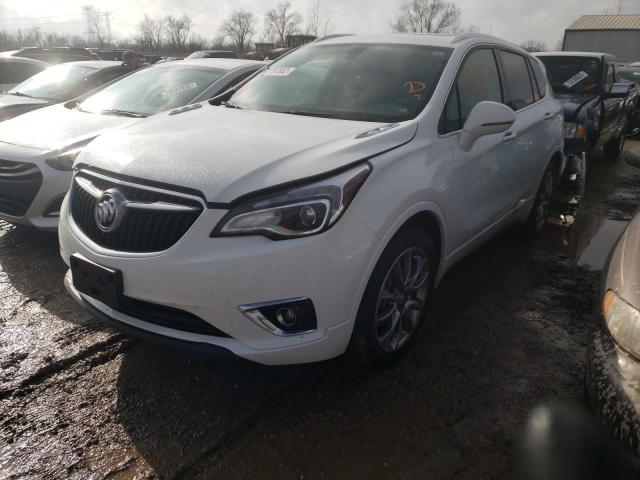 LRBFXCSA6LD169545 - 2020 BUICK ENVISION ESSENCE WHITE photo 1