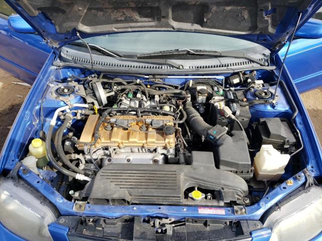 JM1BJ226331138410 - 2003 MAZDA PROTEGE DX BLUE photo 11