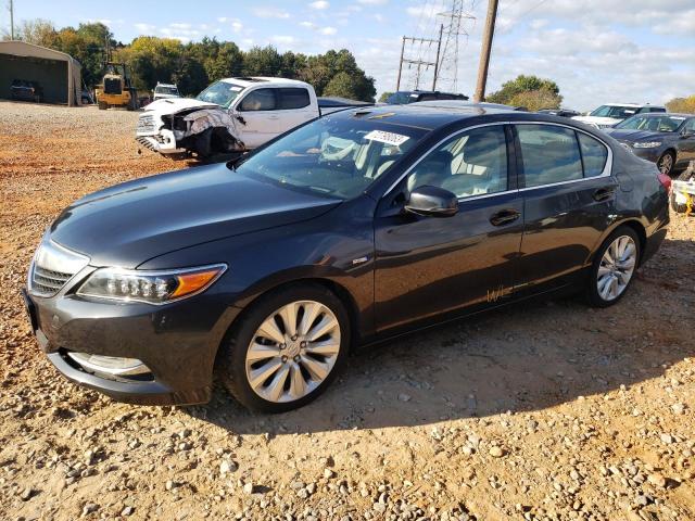 JH4KC2F9XHC000131 - 2017 ACURA RLX SPORT HYBRID ADVANCE GRAY photo 1