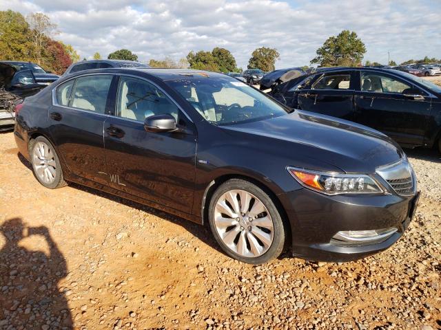 JH4KC2F9XHC000131 - 2017 ACURA RLX SPORT HYBRID ADVANCE GRAY photo 4