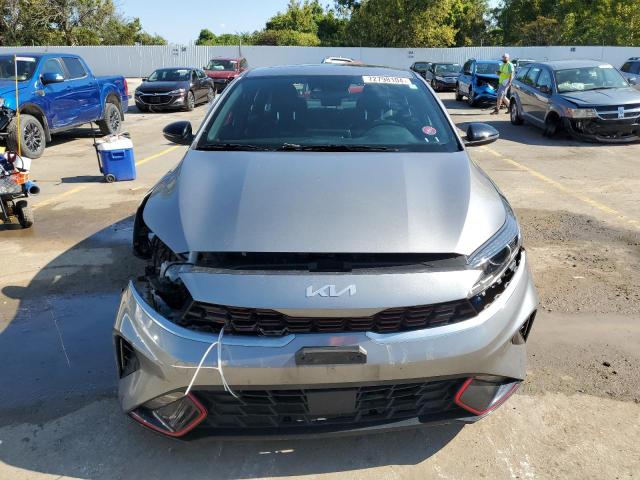 3KPF54AD1PE574550 - 2023 KIA FORTE GT LINE GRAY photo 5