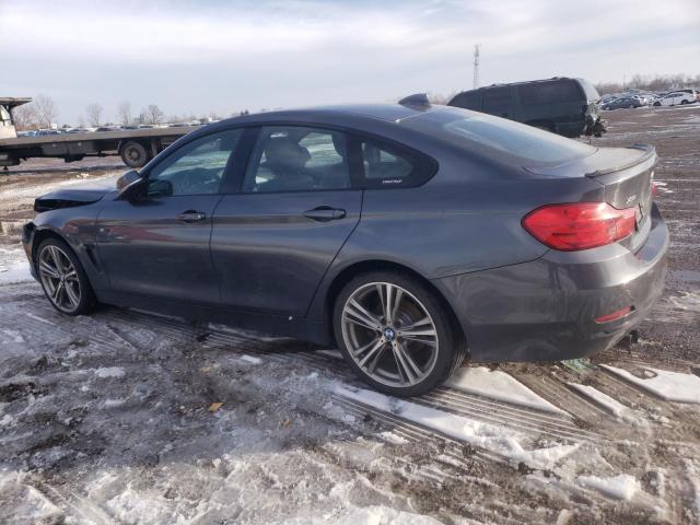 WBA4A7C59FD413144 - 2015 BMW 428 XI GRAN COUPE GRAY photo 2