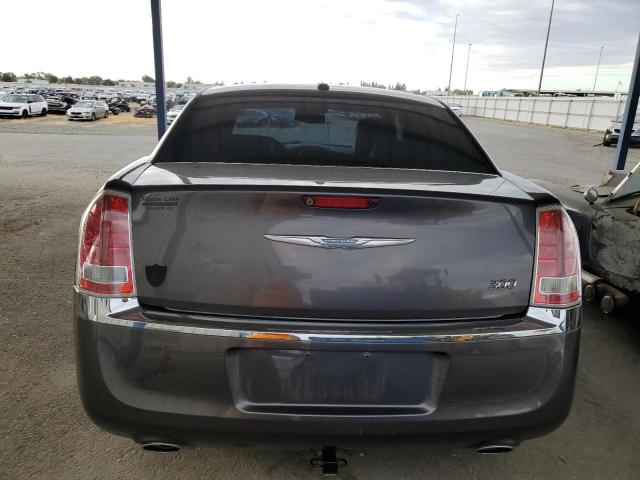 2C3CCAAG7EH263065 - 2014 CHRYSLER 300 GRAY photo 6