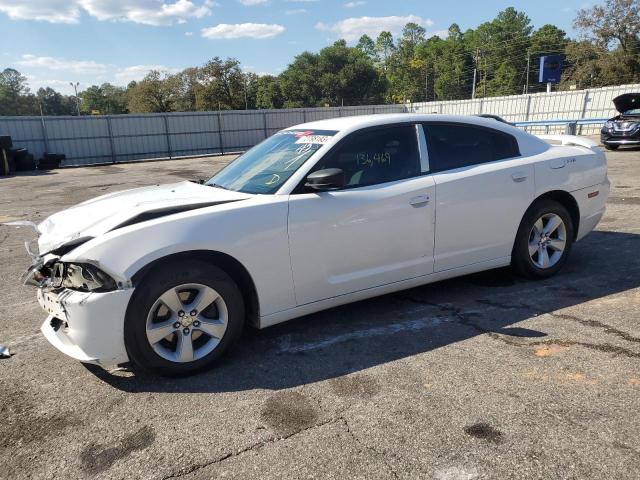 2B3CL3CG5BH576651 - 2011 DODGE CHARGER WHITE photo 1