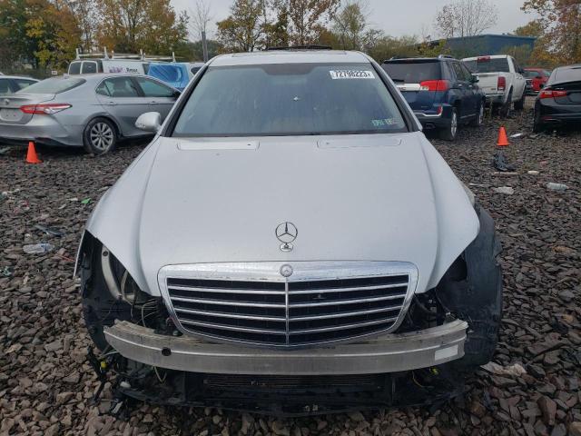 WDDNG71X17A044282 - 2007 MERCEDES-BENZ S 550 SILVER photo 5