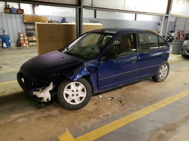 2HGES16305H609939 - 2005 HONDA CIVIC DX VP BLUE photo 1