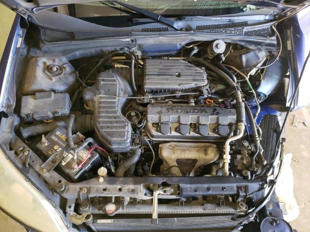 2HGES16305H609939 - 2005 HONDA CIVIC DX VP BLUE photo 11
