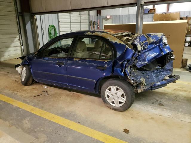 2HGES16305H609939 - 2005 HONDA CIVIC DX VP BLUE photo 2