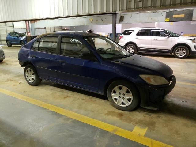 2HGES16305H609939 - 2005 HONDA CIVIC DX VP BLUE photo 4