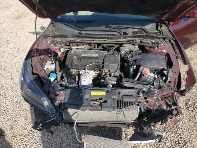 1HGCR2F79FA211463 - 2015 HONDA ACCORD EX BURGUNDY photo 11