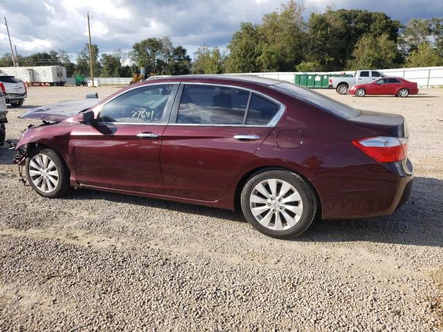 1HGCR2F79FA211463 - 2015 HONDA ACCORD EX BURGUNDY photo 2