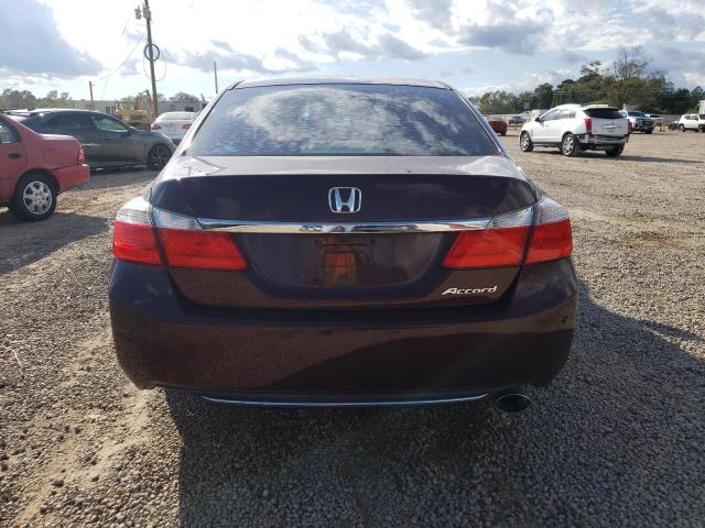 1HGCR2F79FA211463 - 2015 HONDA ACCORD EX BURGUNDY photo 6