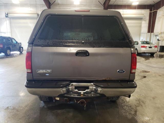 1FTWX31505EC86461 - 2005 FORD F350 SRW SUPER DUTY GRAY photo 6