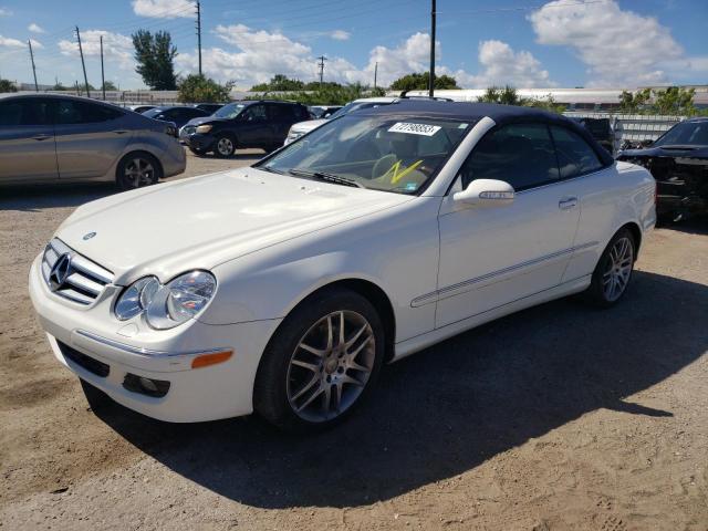 WDBTK56G76T072411 - 2006 MERCEDES-BENZ CLK 350 WHITE photo 1