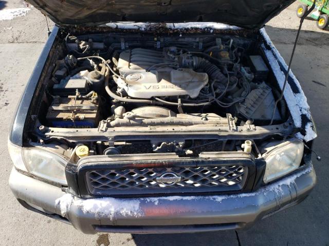 JN8DR09Y31W601227 - 2001 NISSAN PATHFINDER LE შავი ფოტო 12