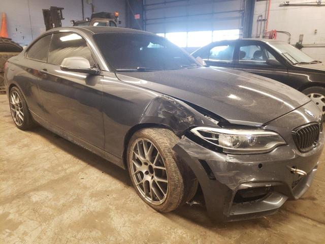 WBA1J7C51GV289997 - 2016 BMW M235I GRAY photo 4